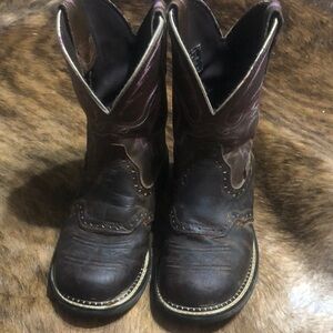 Justin fat baby boots woman’s size 7